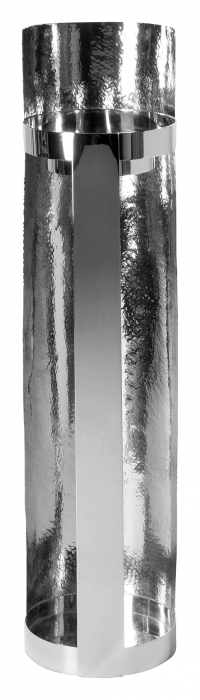 MANIAC, Suport lumânare, nichel, h.70 cm, d.17 cm [2]