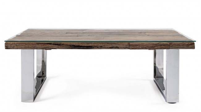 Masa cafea STANTON, lemn, maro, 110x60x40cm [3]