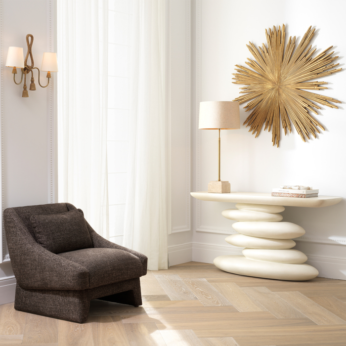 Masa consola Azura finisaj alb |W. 140 | D. 45 | H. 76 cm [1]