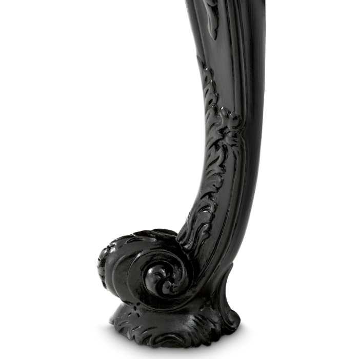 Masa consola Cadwalader cu finisaj negru |W. 128.5 | D. 64 | H. 83 cm [5]