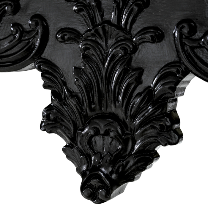 Masa consola Cadwalader cu finisaj negru |W. 128.5 | D. 64 | H. 83 cm [4]