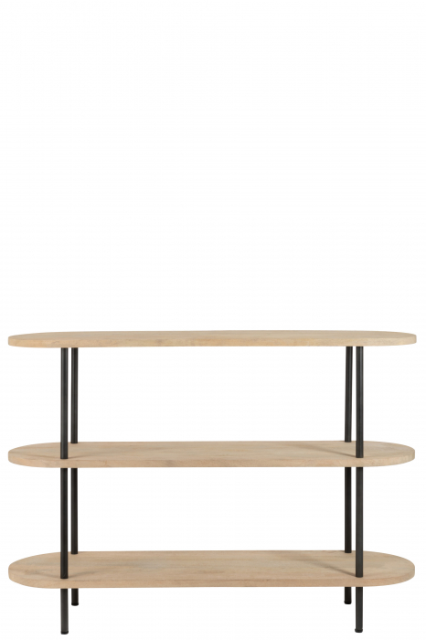 Masa consola Eli, Lemn, Maro, 140x40x97 cm [2]