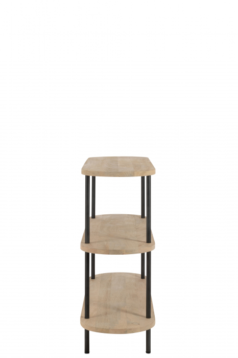 Masa consola Eli, Lemn, Maro, 140x40x97 cm [3]