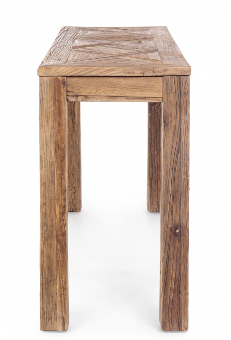 Masa consola Kaily, Lemn, Maro, 140x45x80 cm [4]