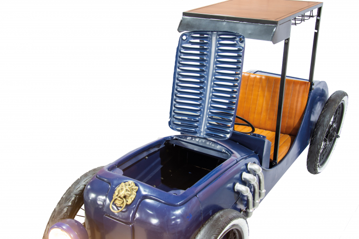 Masa consola Oldtimer, Metal, Multicolor, 230x120x67 cm [2]