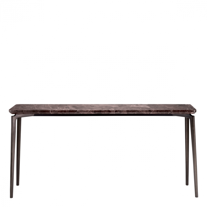 Masa consola White House marmura maro, Dims: W. 150 | D. 30.5 | H. 74  (CM) [4]