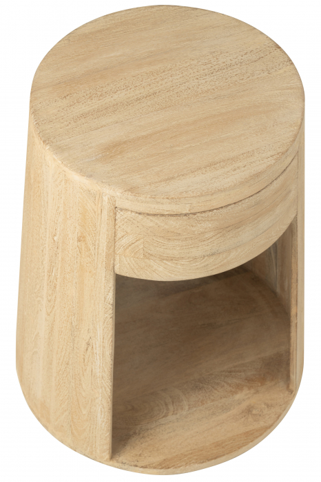 Masa de cafea Drawn cu sertar, Lemn de Mango/Mdf Natur [13]