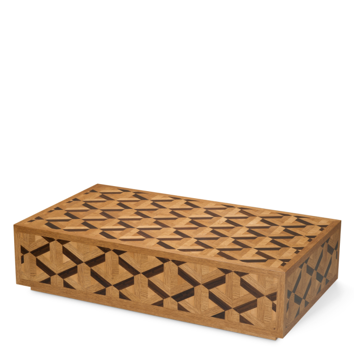 Masa de cafea Rubicon furnir de stejar |L. 140 | W. 80 | H. 35 cm  [3]