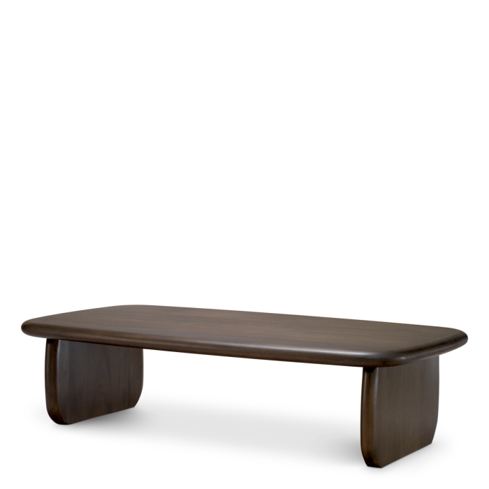 Masa de cafea Windsor lemn de mahon finisaj cafea |L. 130 | W. 70 | H. 33 cm  [1]