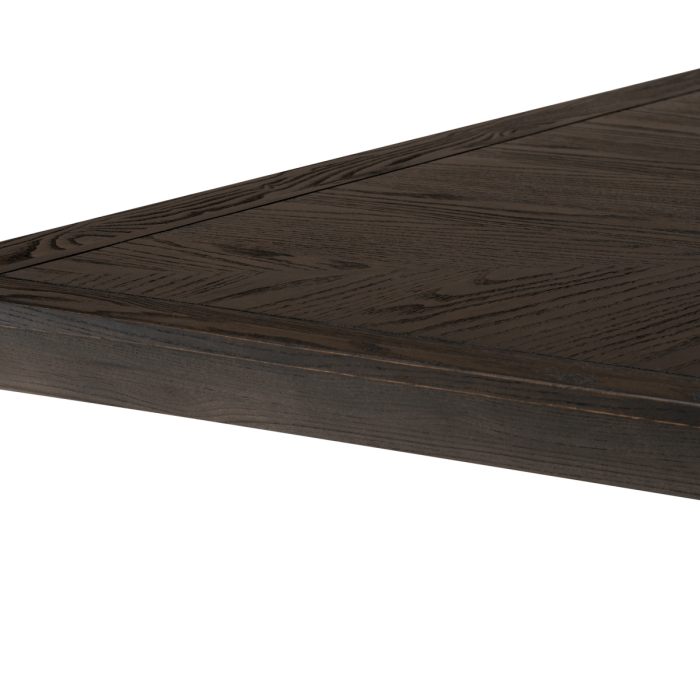 Masa de dining Rexton furnir stejar abanos |L. 150 | W. 150 | H. 76 cm  [4]
