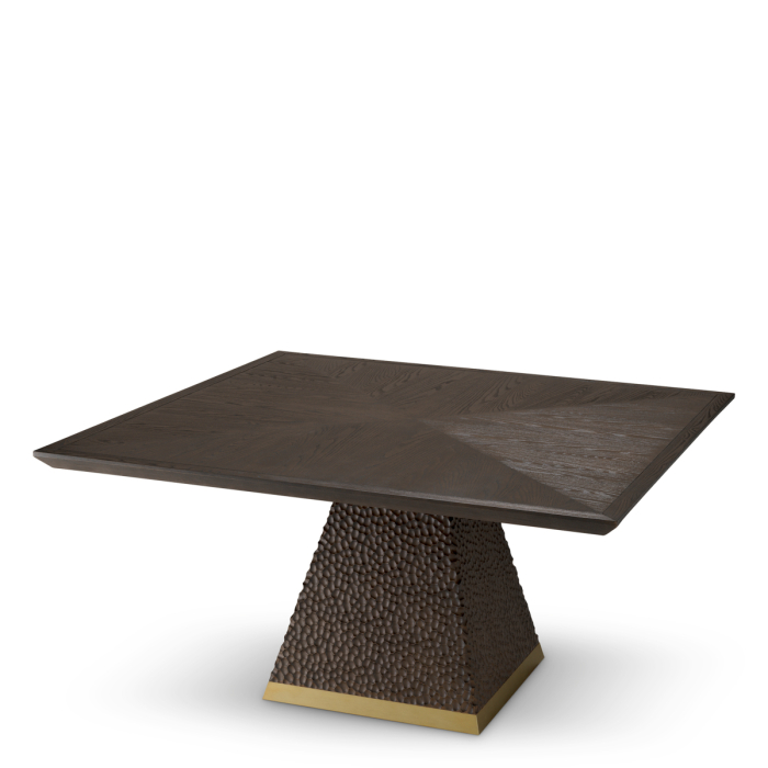 Masa de dining Rexton furnir stejar abanos |L. 150 | W. 150 | H. 76 cm  [3]