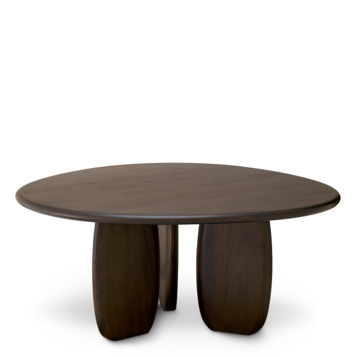 Masa de dining Windsor, lemn de mahon, finisaj cafea |L. 158 | W. 160 | H. 74 cm  [1]