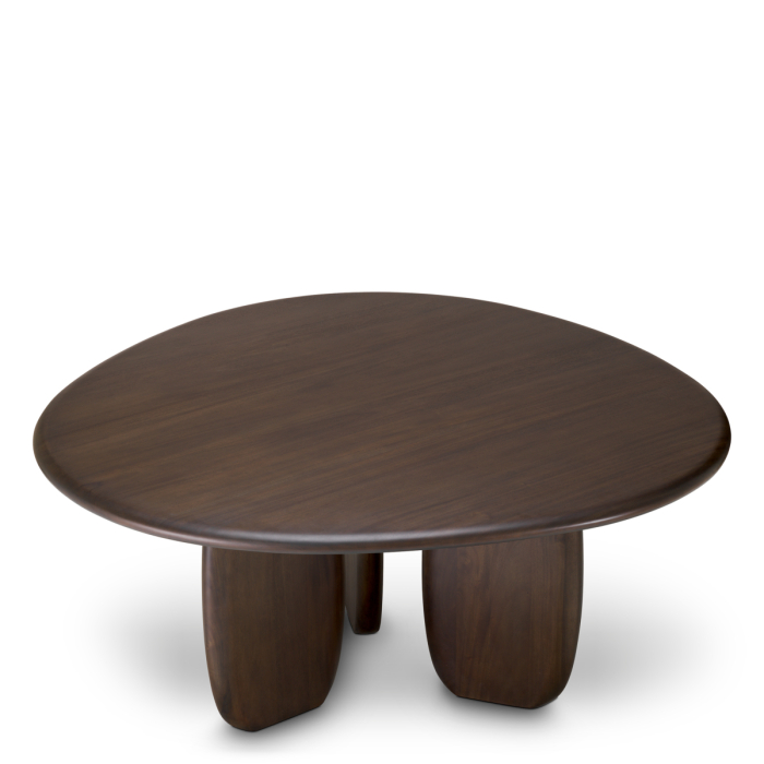 Masa de dining Windsor, lemn de mahon, finisaj cafea |L. 158 | W. 160 | H. 74 cm  [3]