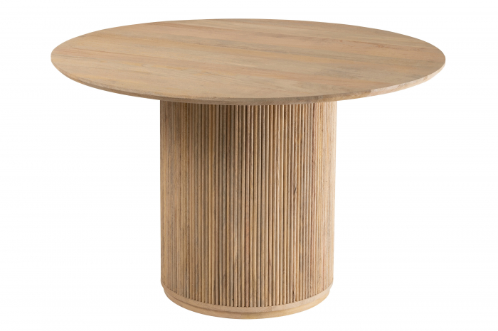 Masa dining Vincent, Lemn Mango, Natur, 120x120x76 cm [7]
