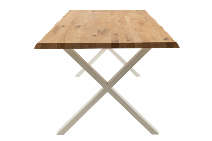Picioare masa dining, Metal , Alb , 86x18x72 [6]
