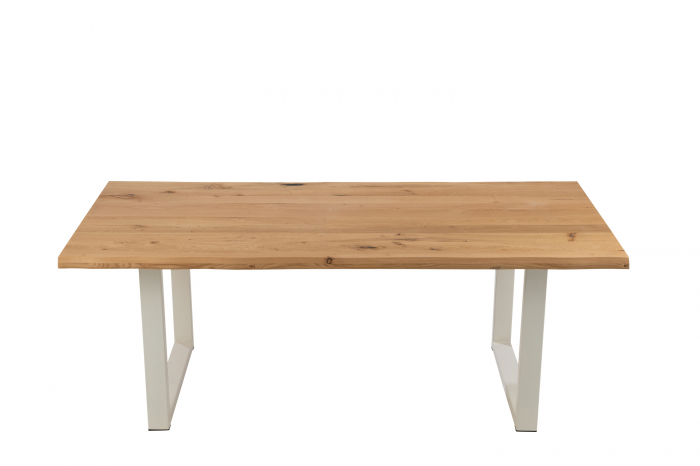 Picioare masa dining, Metal , Alb , 86x18x72 [5]