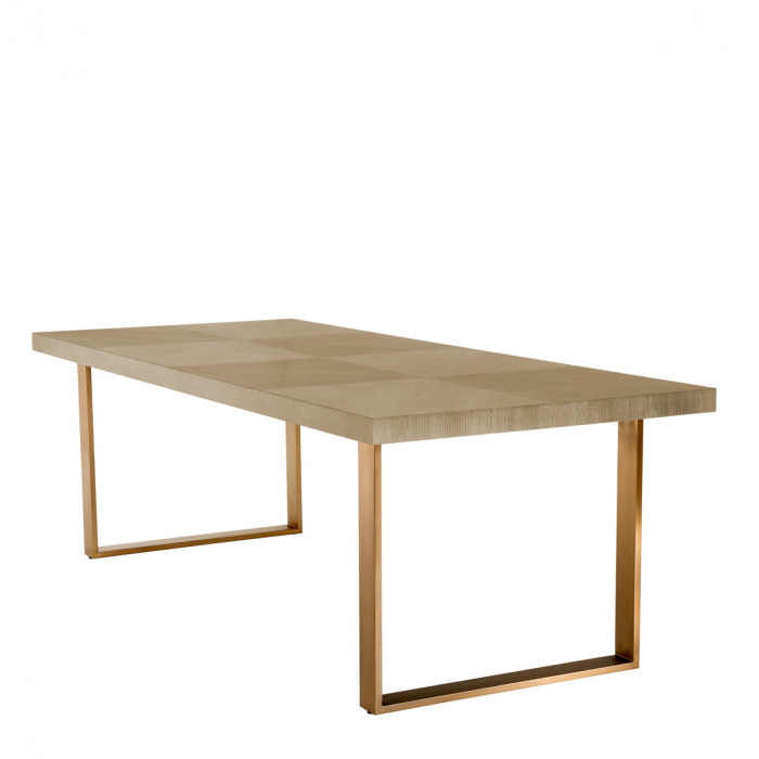 Masă dining, Remington 230 x 100 cm, furnir din stejar, , Dims: L. 230 | W. 100 | H. 75  (CM) [2]