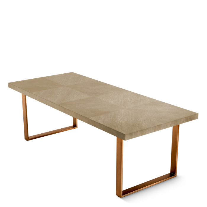 Masă dining, Remington 230 x 100 cm, furnir din stejar, , Dims: L. 230 | W. 100 | H. 75  (CM) [3]