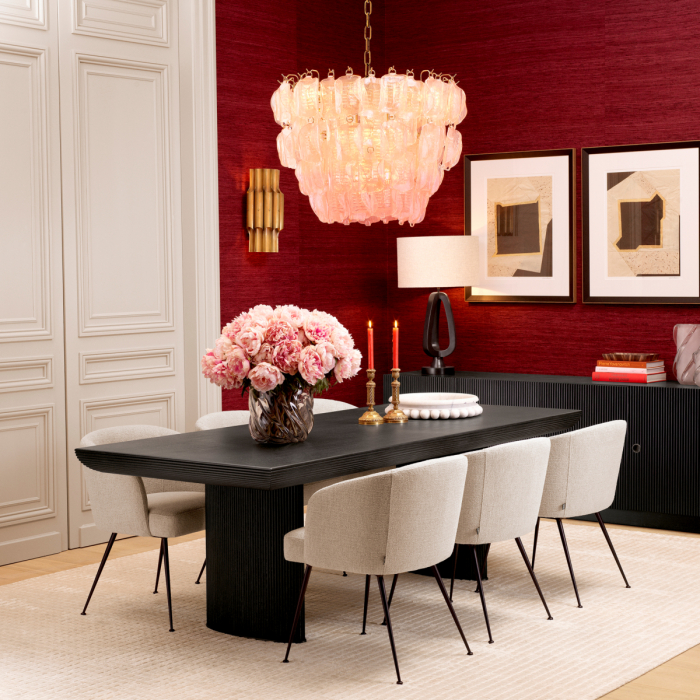 Masa dining, Winston, furnir stejar gri carbune, Dimensiuni: L. 230 | W. 100 | H. 76   [2]
