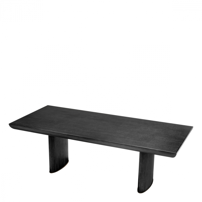 Masa dining, Winston, furnir stejar gri carbune, Dimensiuni: L. 230 | W. 100 | H. 76   [3]