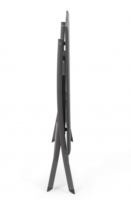 Masa Elin LH32, Aluminiu/Poliester, Negru, 110x70x71 cm [4]