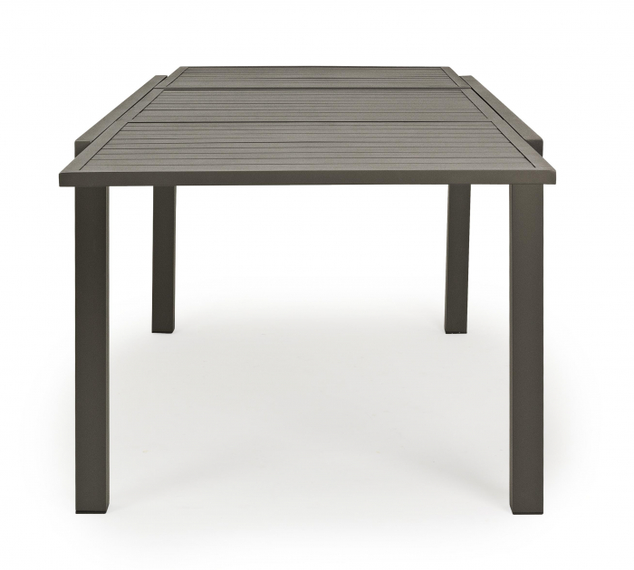 Masa estensibila Hilde YK14, Aluminiu/Otel, Maro, 160/240x90x75 cm [4]