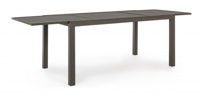 Masa estensibila Hilde YK14, Aluminiu/Otel, Maro, 160/240x90x75 cm [6]