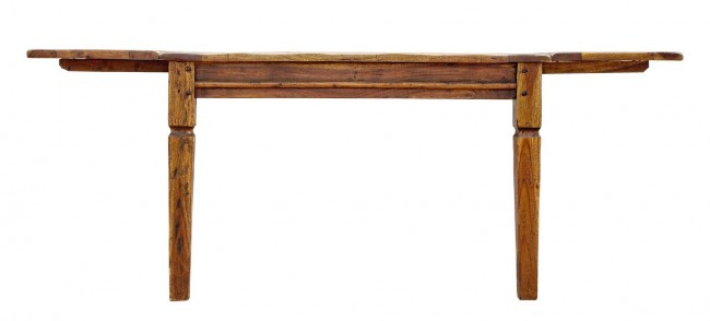 Masa extensibila Chauteaux, Lemn de acacia, Maro, 120/160/200x90x76 cm [4]