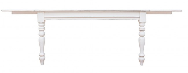 Masa extensibila Colette, Lemn, Alb, 150x90x76 [4]