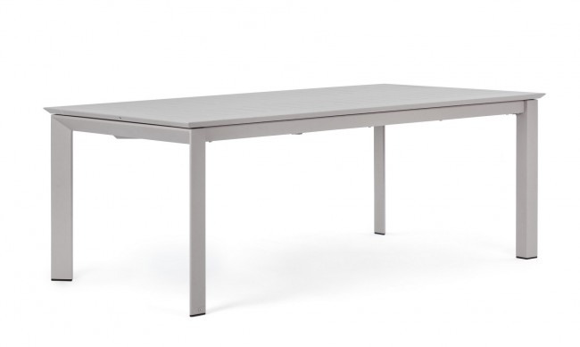 Masa extensibila de exterior Konnor, Aluminiu, Gri, 200/300x110x76 cm [2]