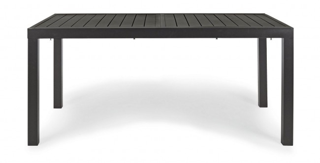 Masa extensibila Hilde, Aluminiu, Negru, 160/240x90x75 cm [4]