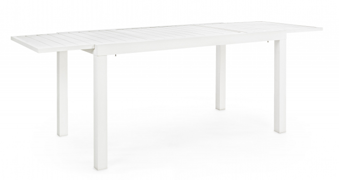 Masa extensibila Hilde LD30, Aluminiu/Otel, Alb, 140/210x77x75 cm [4]