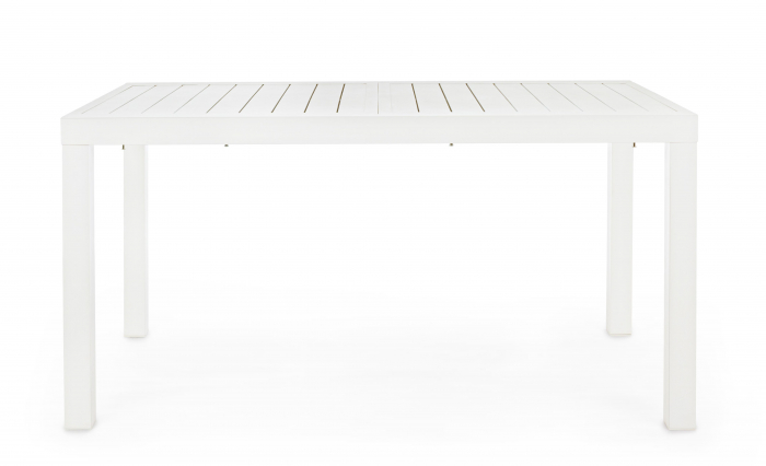 Masa extensibila Hilde LD30, Aluminiu/Otel, Alb, 140/210x77x75 cm [6]