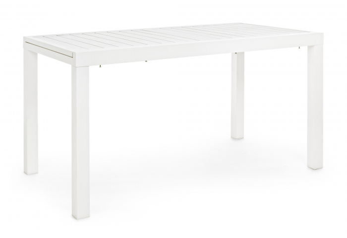 Masa extensibila Hilde LD30, Aluminiu/Otel, Alb, 140/210x77x75 cm [3]