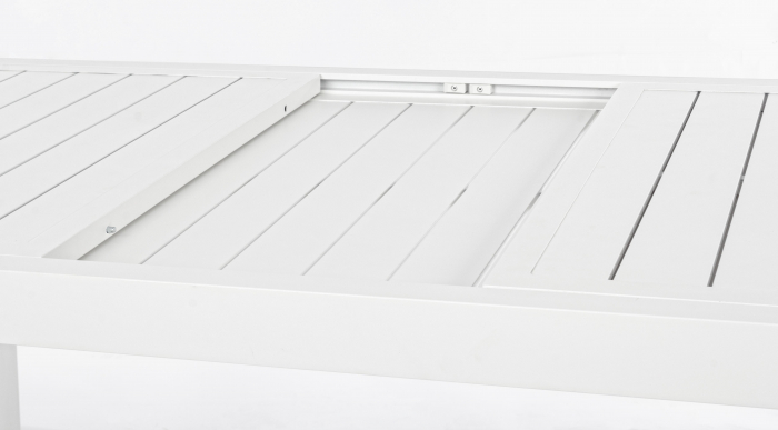 Masa extensibila Hilde LD30, Aluminiu, Alb, 160/240x90x75 cm [2]