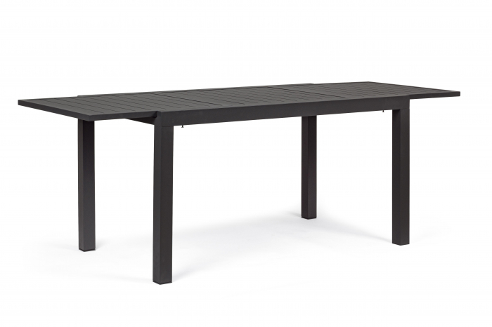 Masa extensibila Hilde LH32, Aluminiu/Otel, Negru, 140/210x77x75 cm [7]