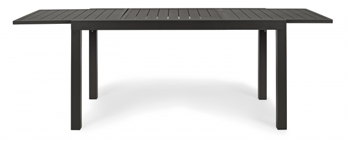 Masa extensibila Hilde LH32, Aluminiu/Otel, Negru, 140/210x77x75 cm [4]
