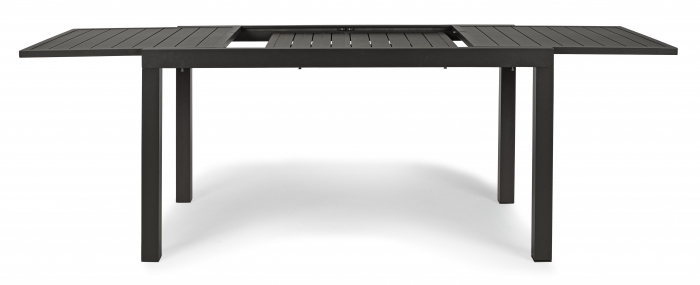 Masa extensibila Hilde LH32, Aluminiu/Otel, Negru, 140/210x77x75 cm [3]