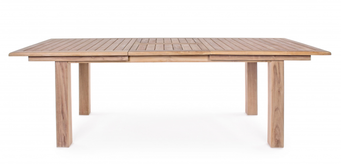 Masa extensibila Maryland 180-240x100, Lemn teak, natural, 180/240x100x77.5 cm [10]