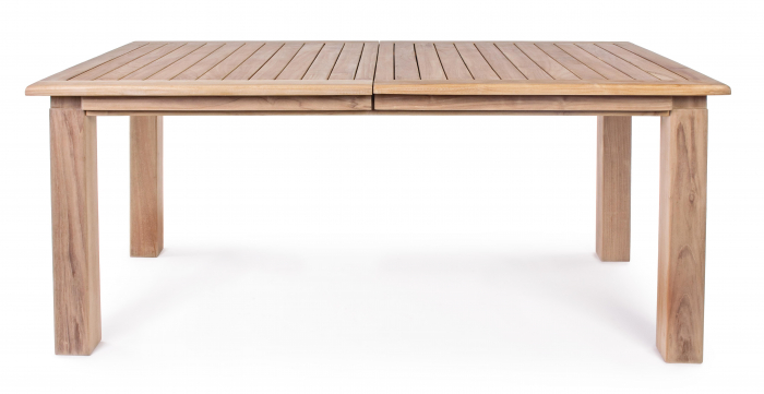 Masa extensibila Maryland 180-240x100, Lemn teak, natural, 180/240x100x77.5 cm [5]