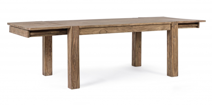 Masa extensibila Salford, Lemn, Maro, 160/260x100x77 cm [2]