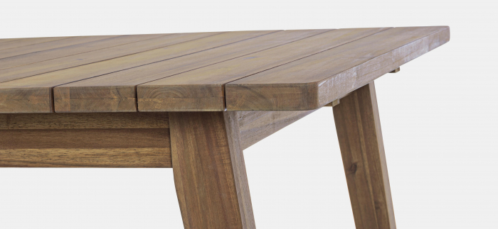 Masa extensibila Varsavia, Lemn, Maro, 180/240x90x76 cm [4]