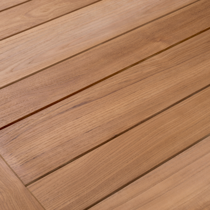 Masă exterior Glover teak natur, Dims: L. 245 | W. 110 | H. 76  (CM) [5]