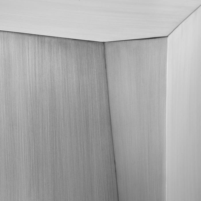 Masa laterala Ramiro, finisaj otel periat |L. 40 | W. 48 | H. 51 cm  [5]