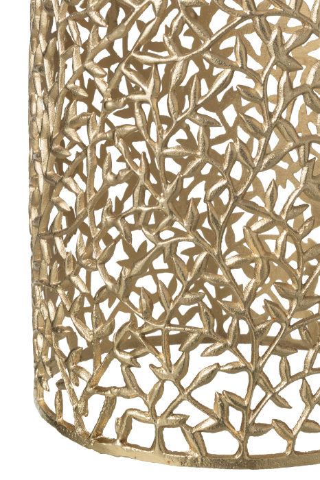 Masa laterala S/2 din aluminiu, auriu | L 38X l 38X H 50 cm [4]