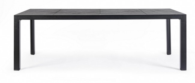Masa Mason, Aluminiu, Negru, 220x100x74 cm  [3]