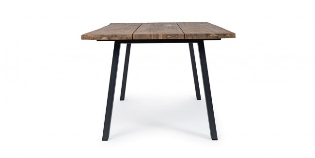 Masa Oslo, Lemn de acacia, Maro, 200x100x76 cm [4]