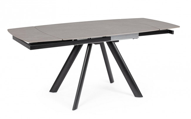 Masa Raili, Negru/Gri, 119.5/180X85  [1]