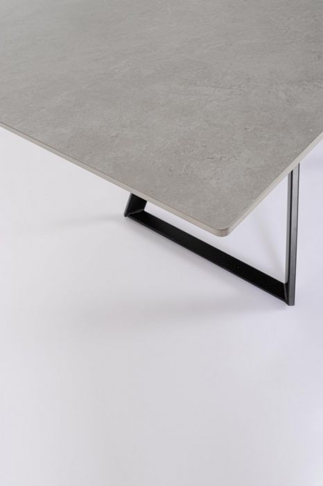 Masa Reeta, Negru/Gri 120/180X90  [5]