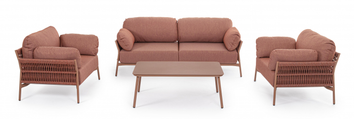 Masuta Spike Sierra, Aluminiu/Otel, Roz, 104x61x40.5 cm [4]